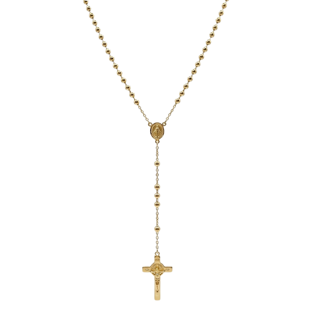 ROSARY NECKLACE 18KT