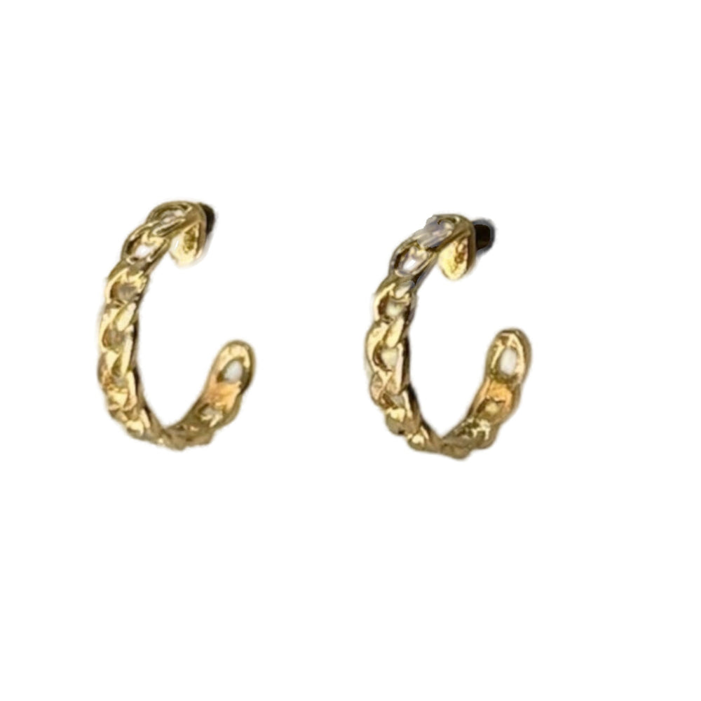 CUBAN LINK HOOPS 00192