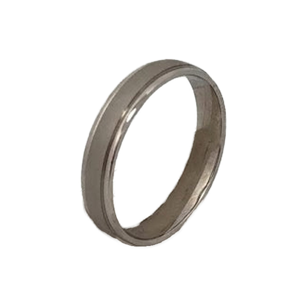 Anillo oro blanco talla 8