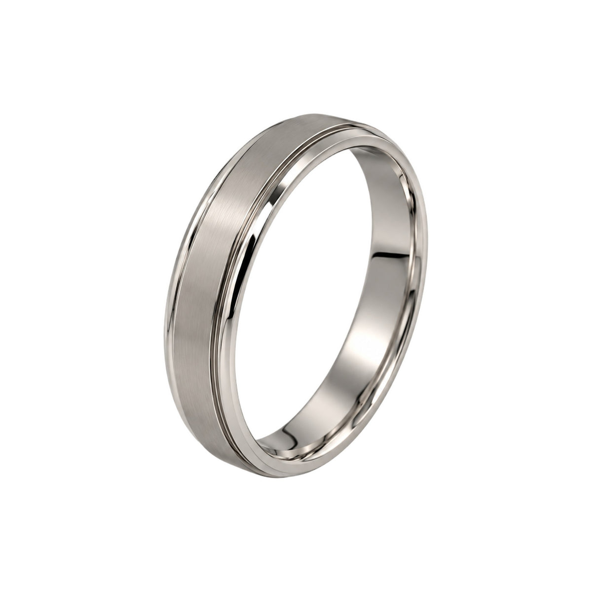 Anillo oro blanco talla 8