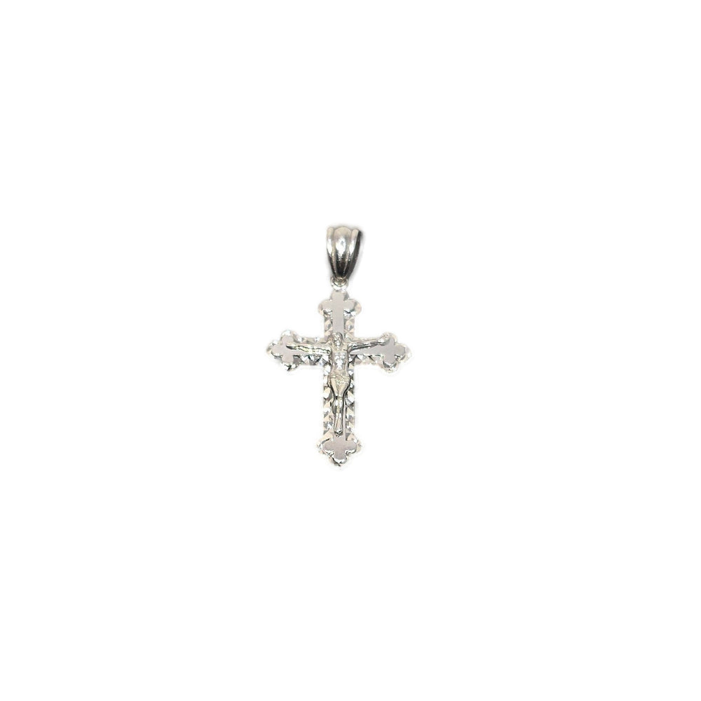 White Gold Cross Pendant