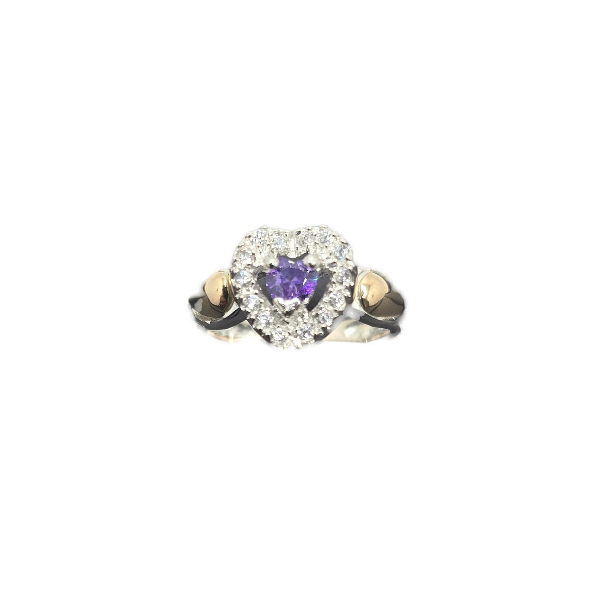 Anillo romántico de plata