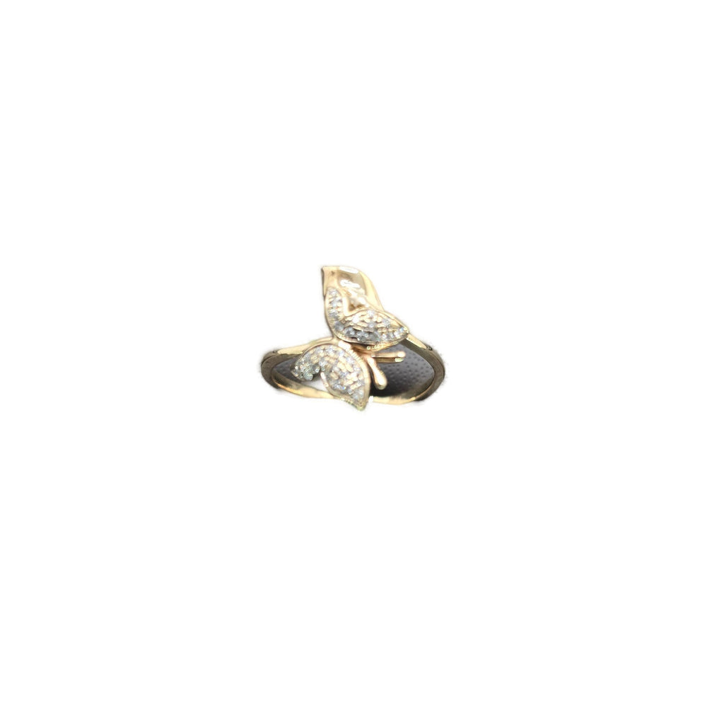 Gold Butterfly Ring