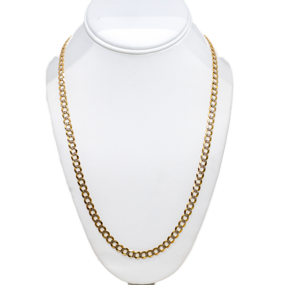 The Diamond-Cut Majestic Curb Chain