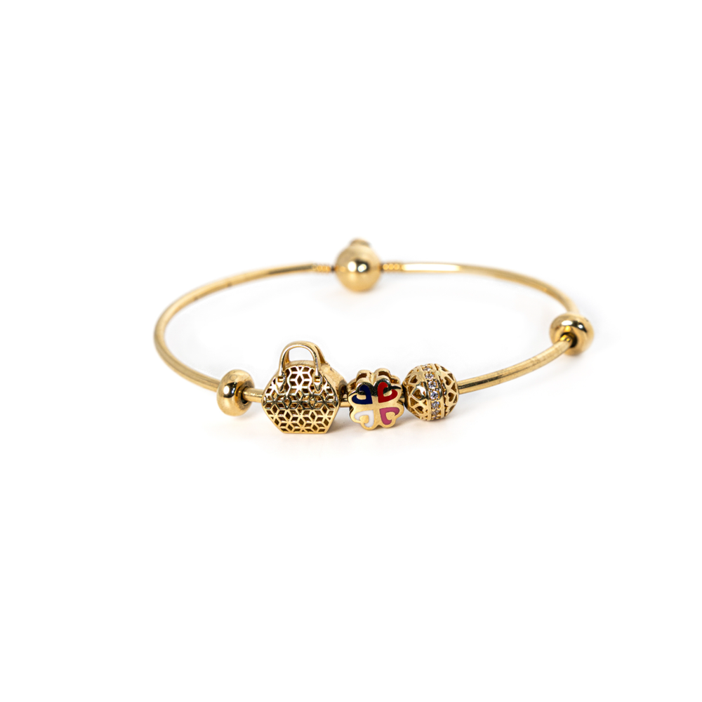Golden Charm Bracelet