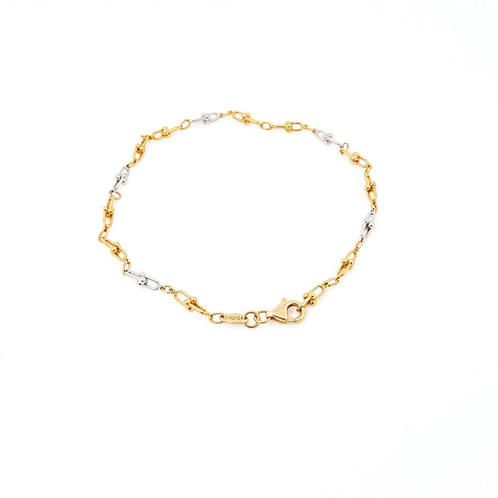 Two-Tone Anklet