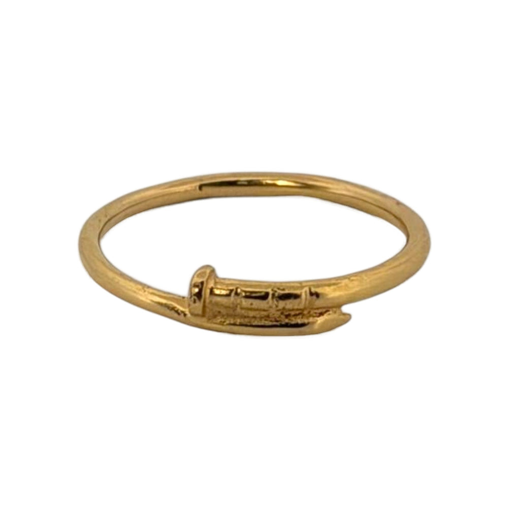 Gold Nail Ring