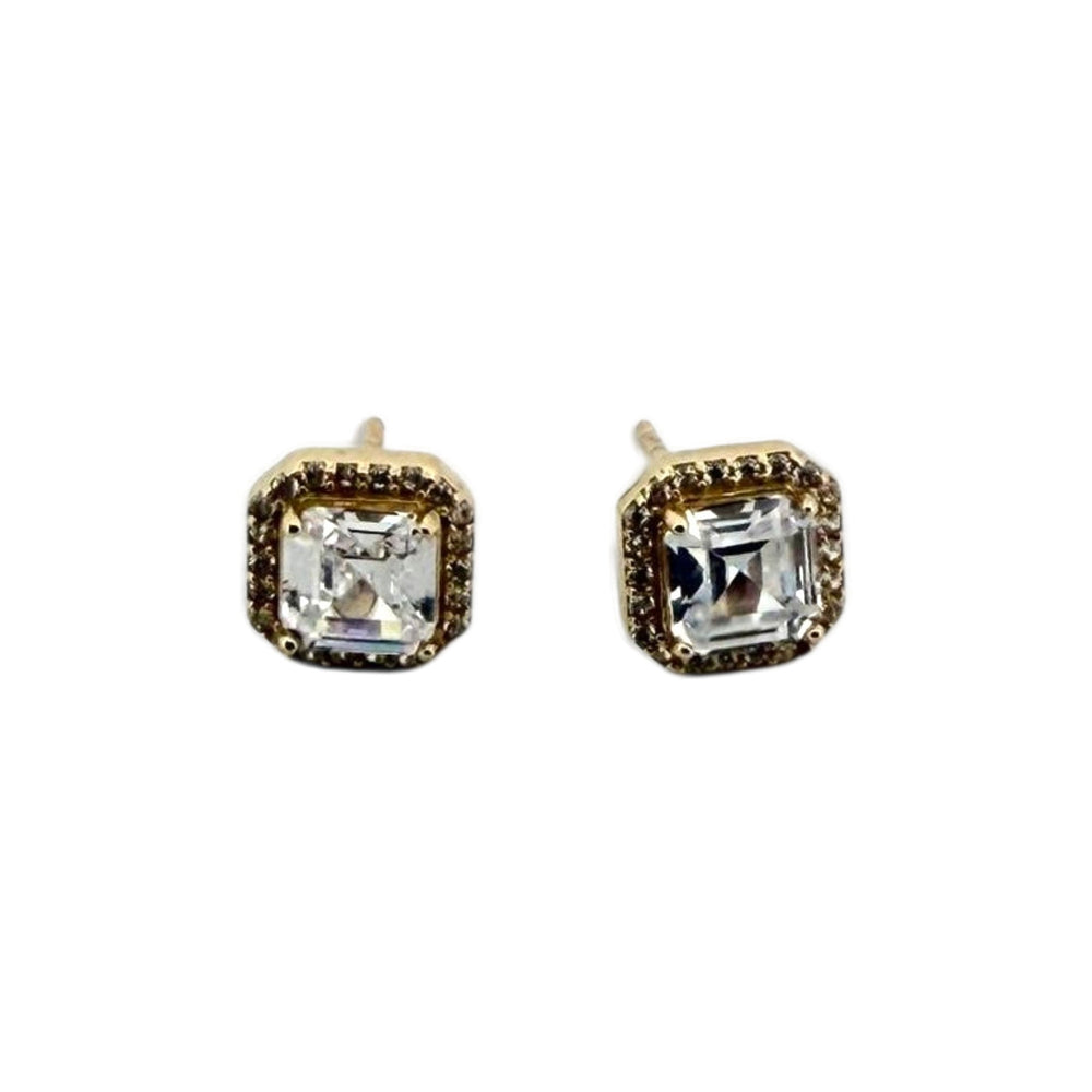 Monaco Halo Earrings