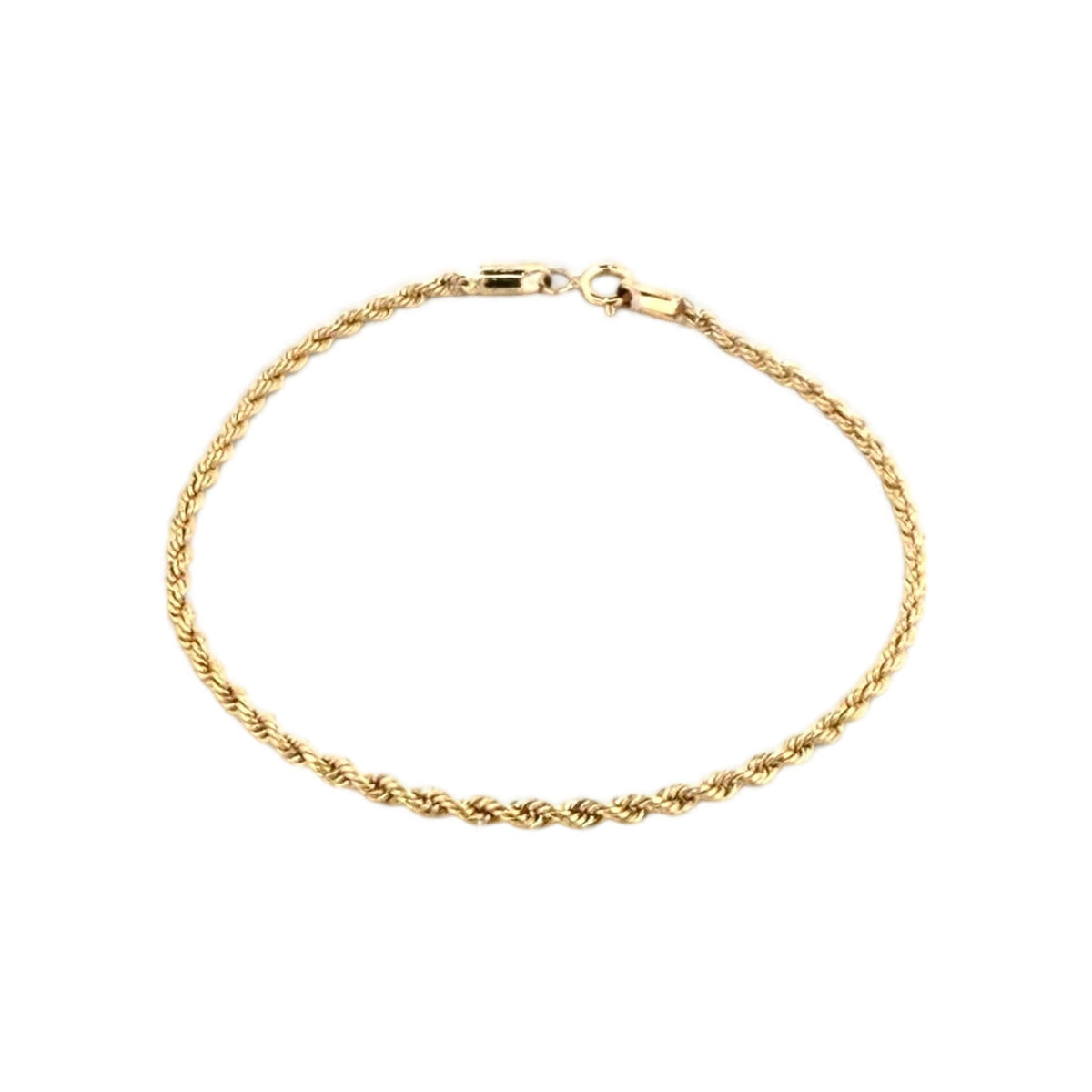 Fine Gold Rope Bracelet