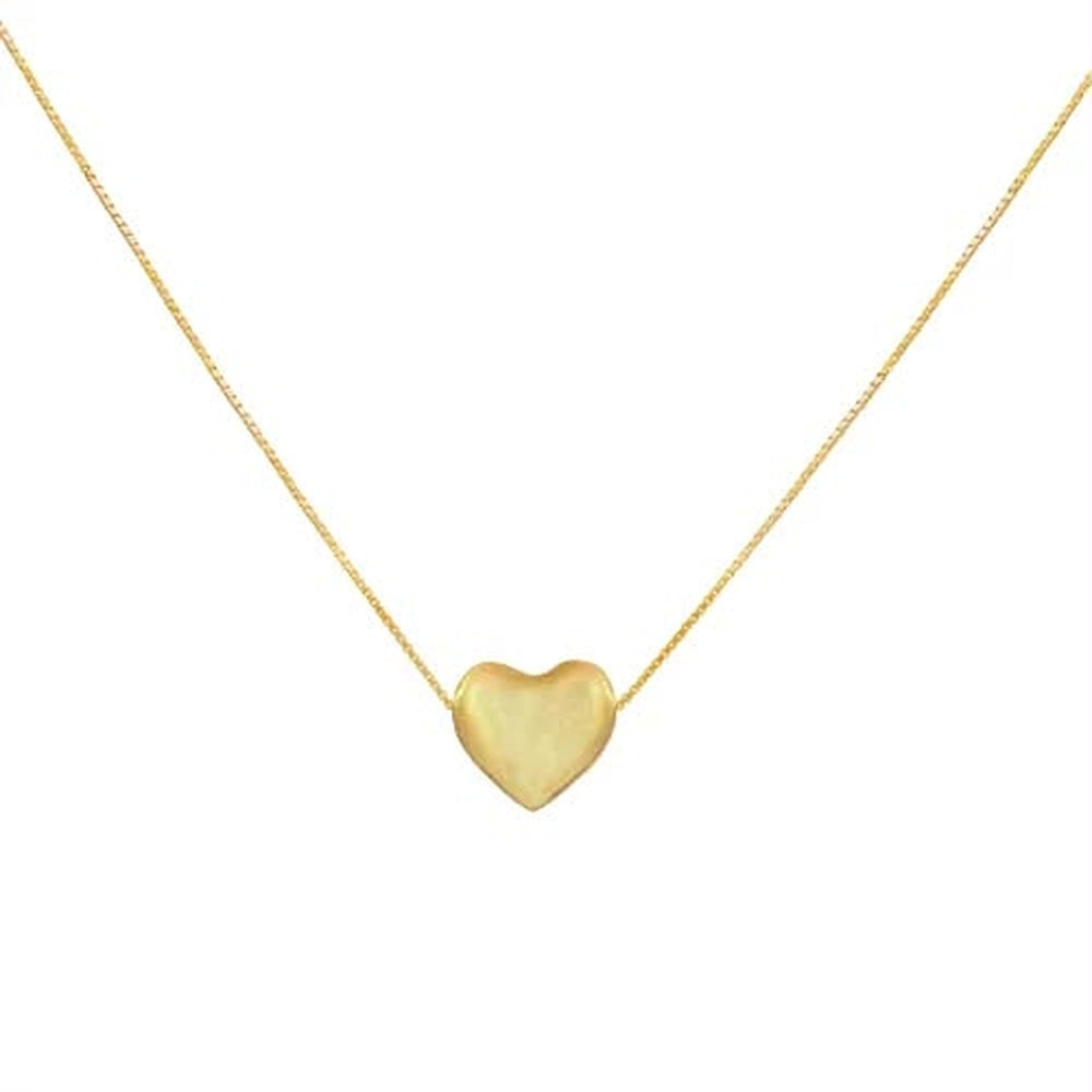 COLLAR DE CORAZON PUFF