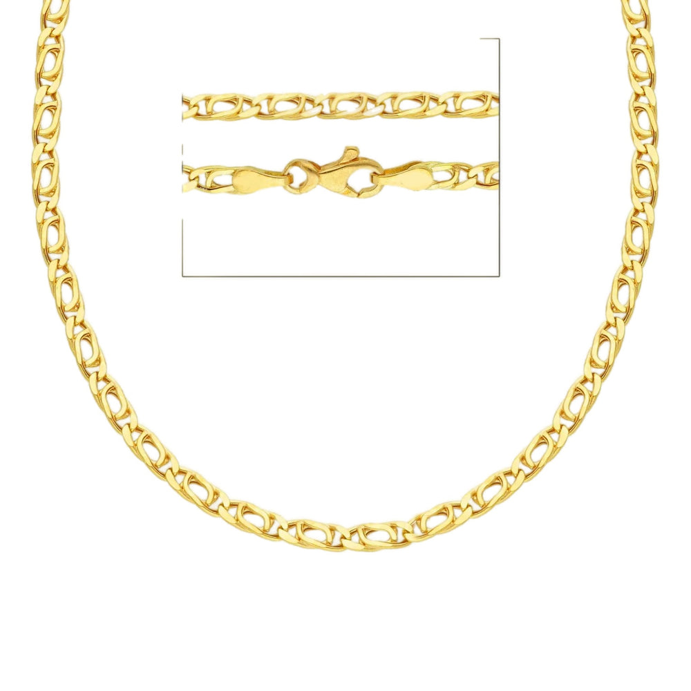 Italian Link Chain 24" 18K