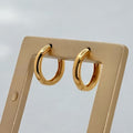 Golden Hoops Earrings