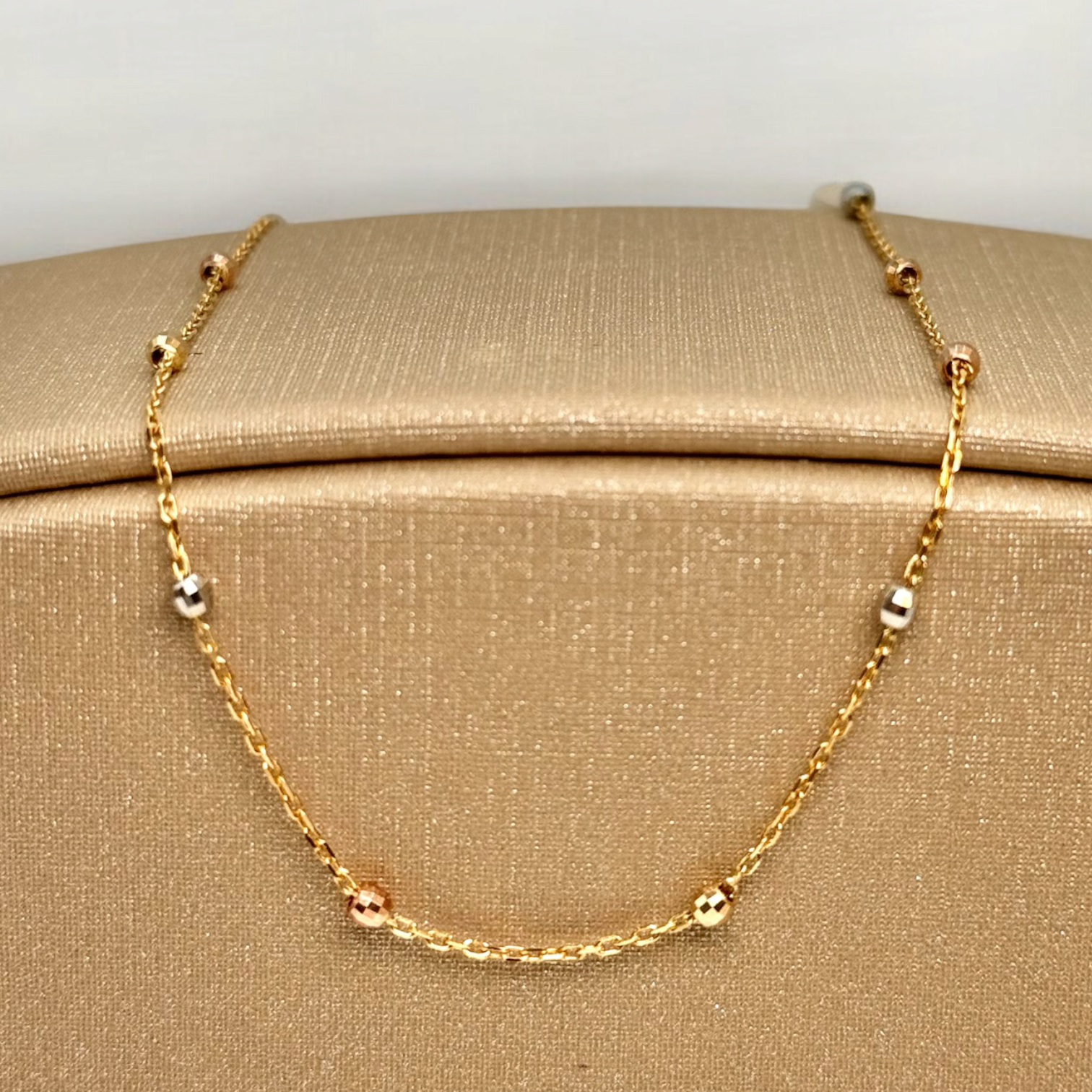 Balls Three Colors Anklet