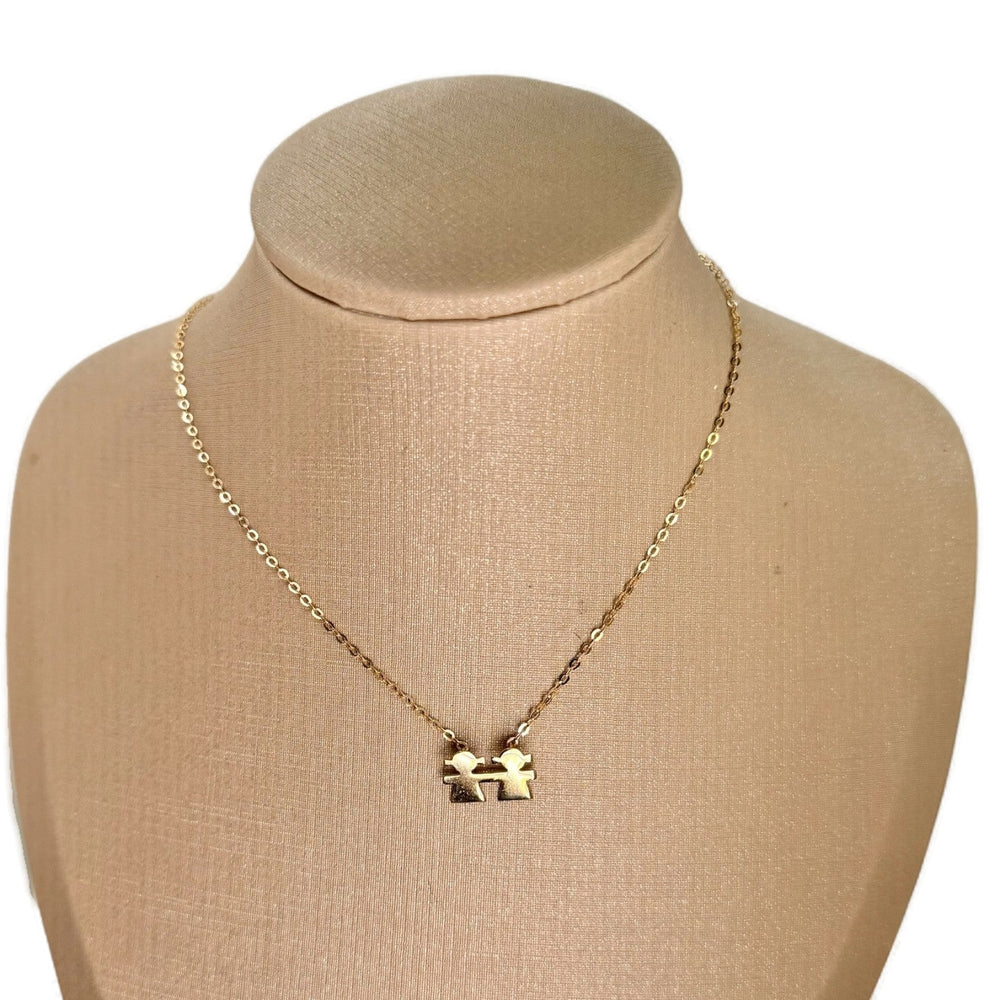 Two Girls Necklace