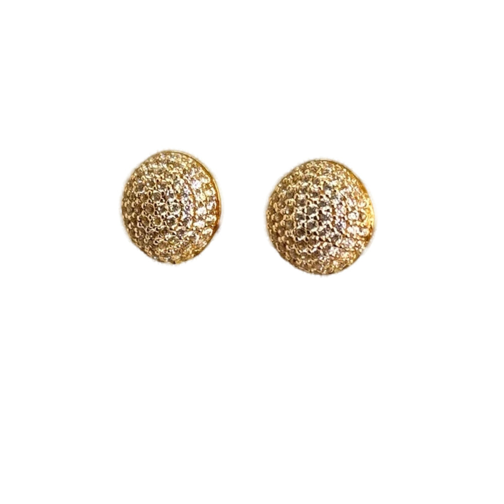 Golden Ball Earrings