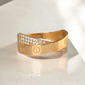 Anillo grande de circonio Cartier