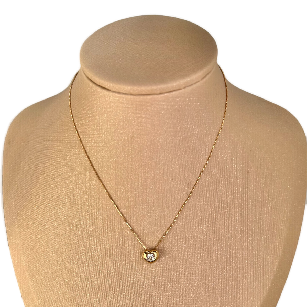 HEART ZIRCH NECKLACE 00060