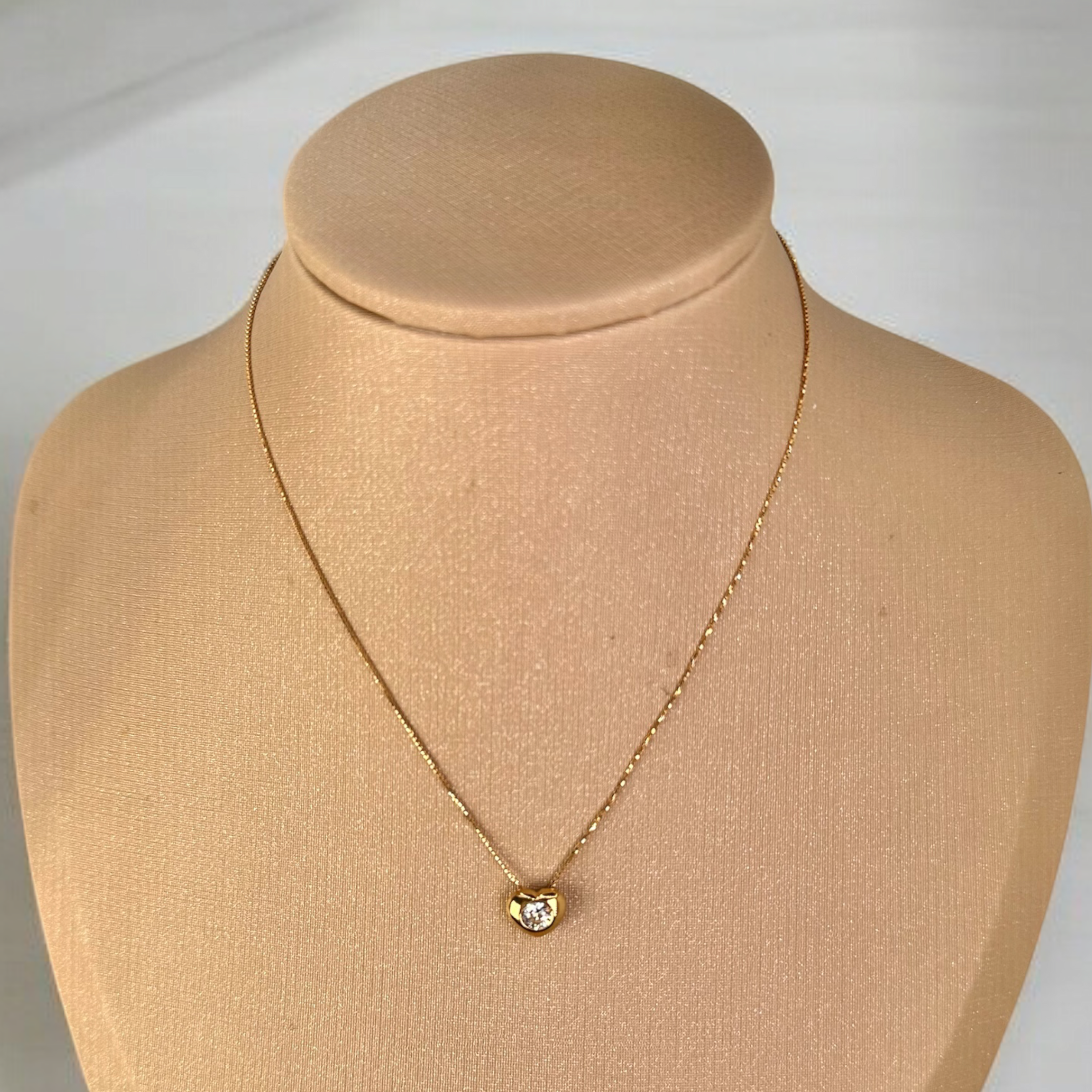 HEART ZIRCH NECKLACE 00060