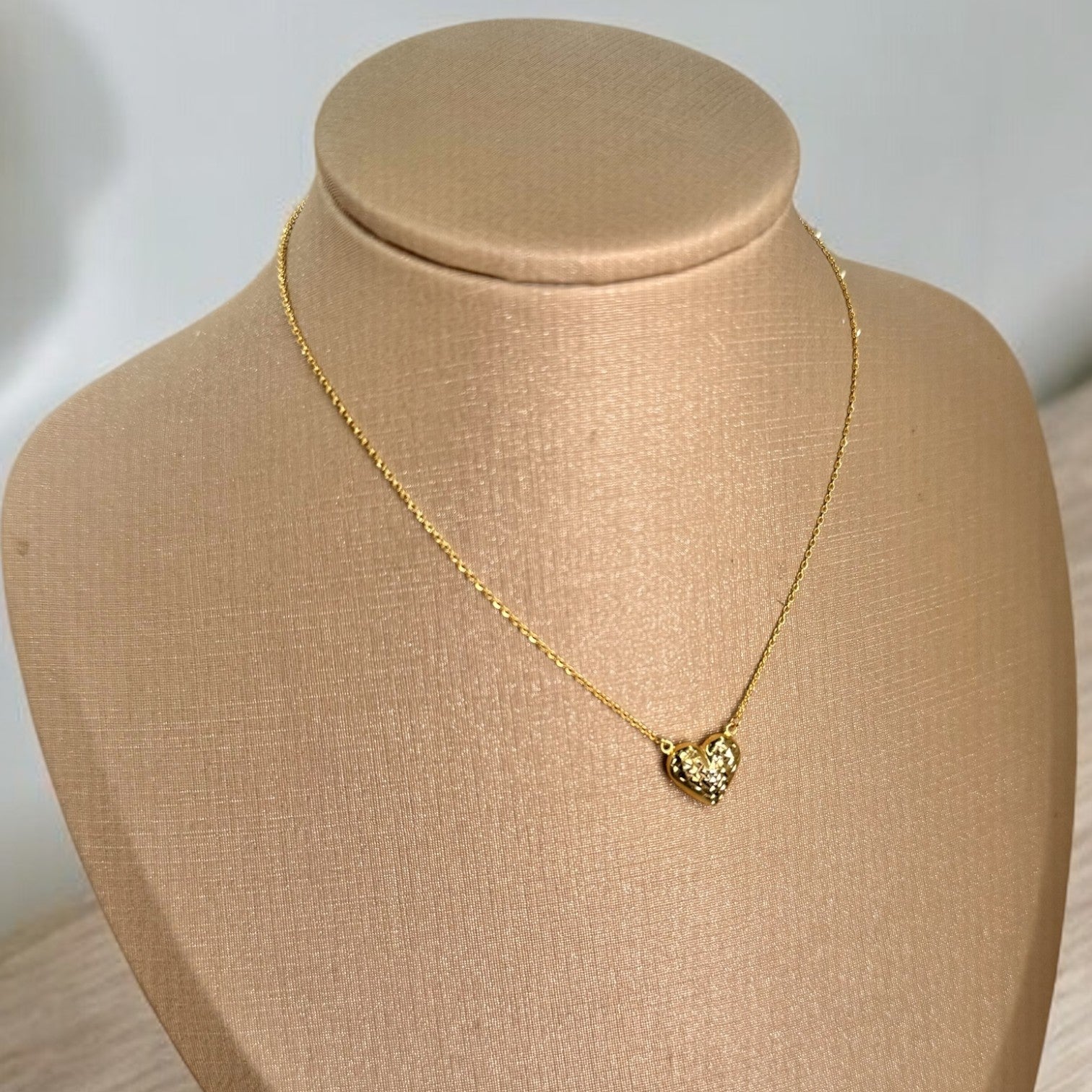Gold Heart Necklace