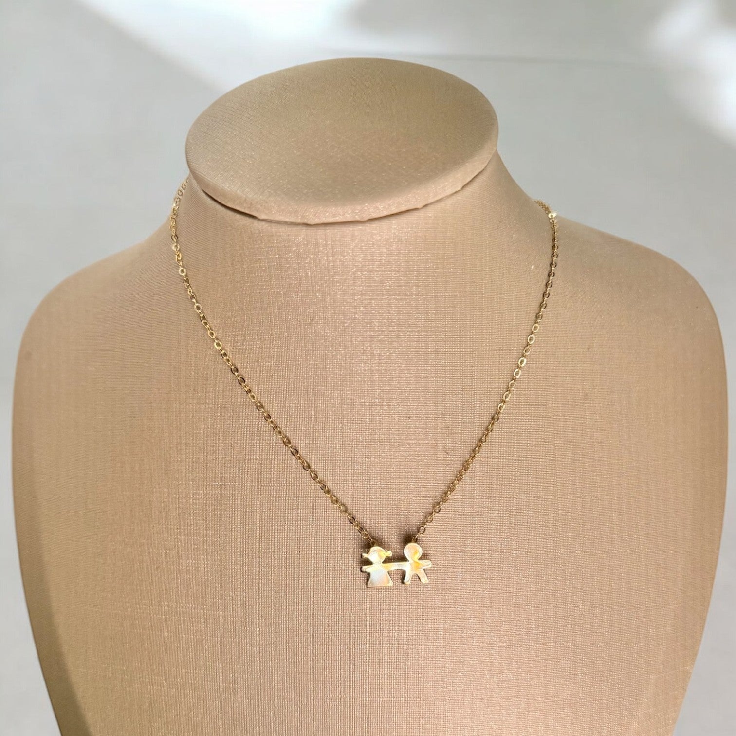 Boy and Girl Necklace