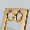 Gold Hoop Earrings