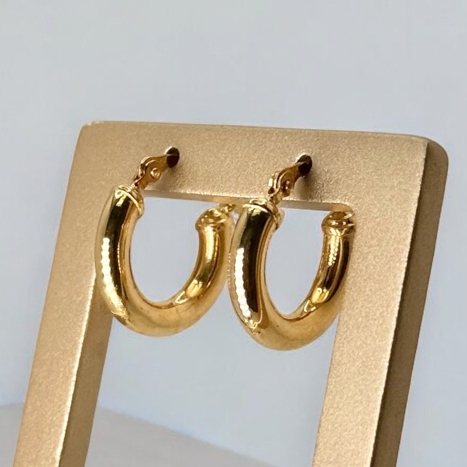 Gold Hoop Earrings