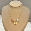 THREE ROSES NECKLACE