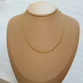 18k gold necklace