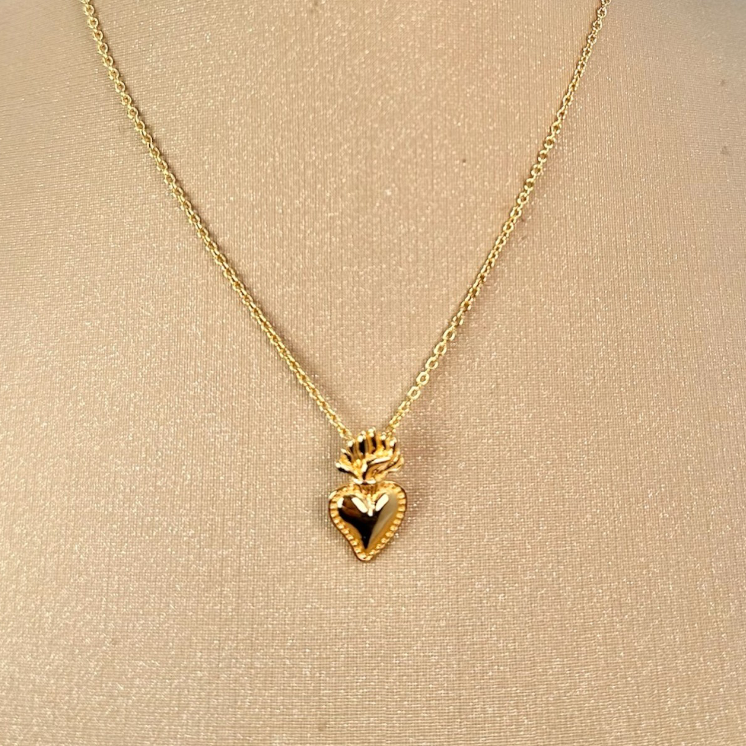 FIRE HEART NECKLACE