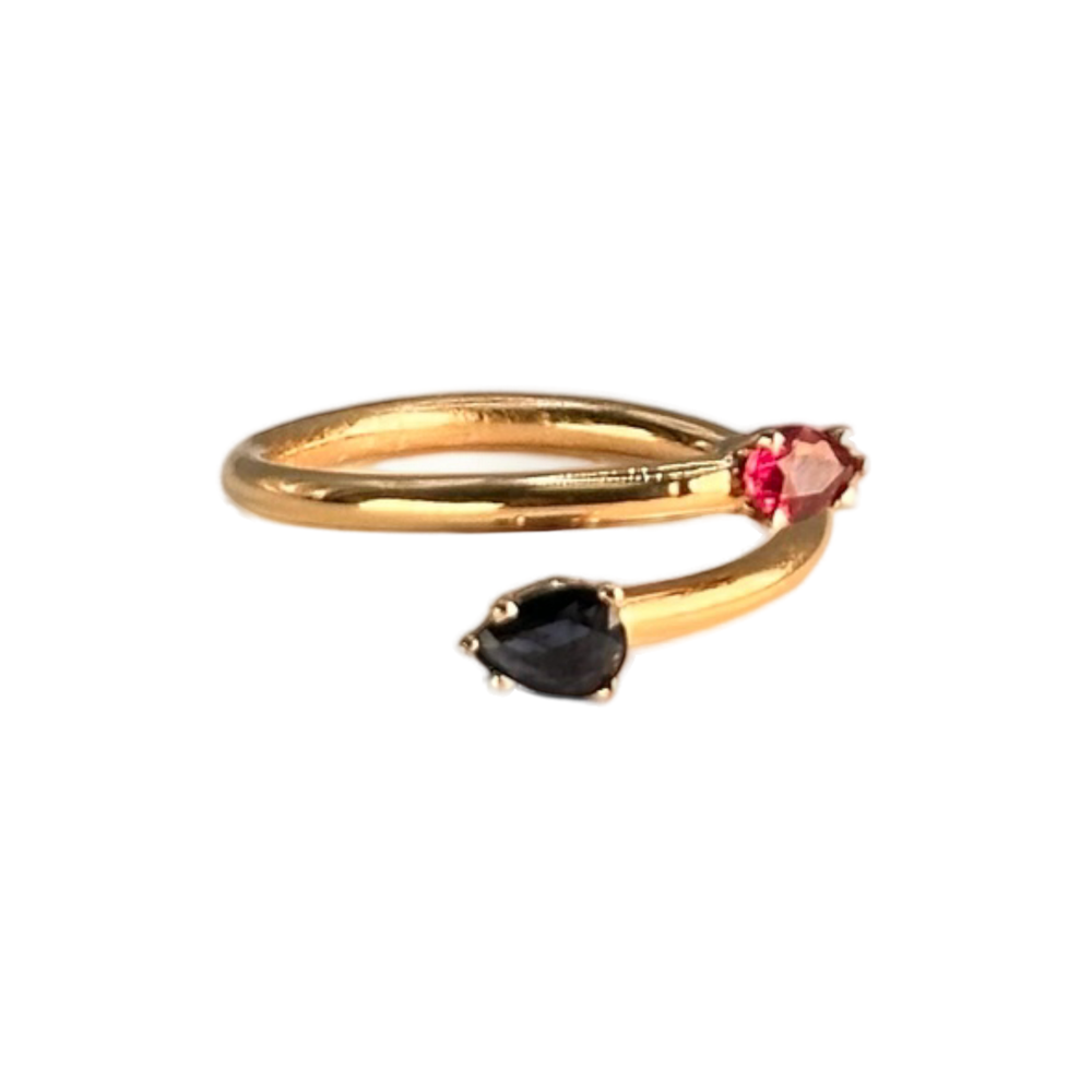 RUBY SAPHIRE RING