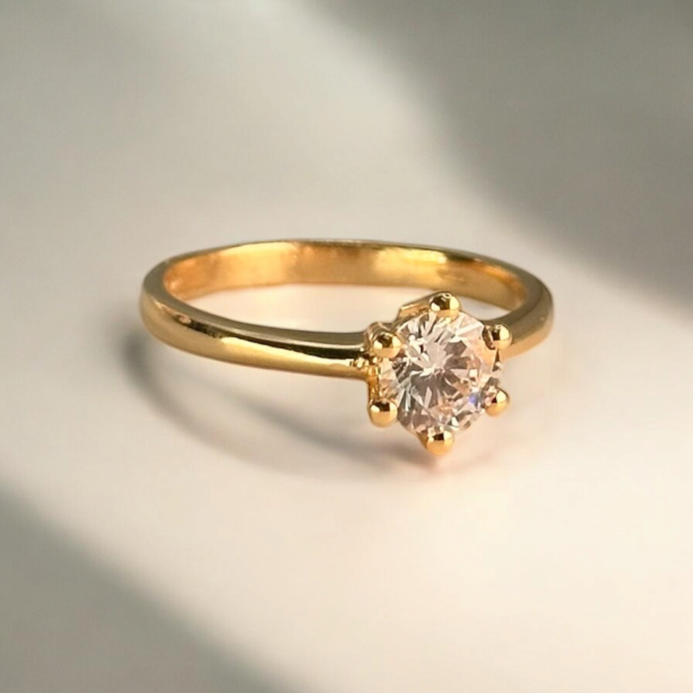 ZIRC SOLITAIRE RING