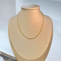 COLLAR DE BOLAS CON CORTE DE DIAMANTE