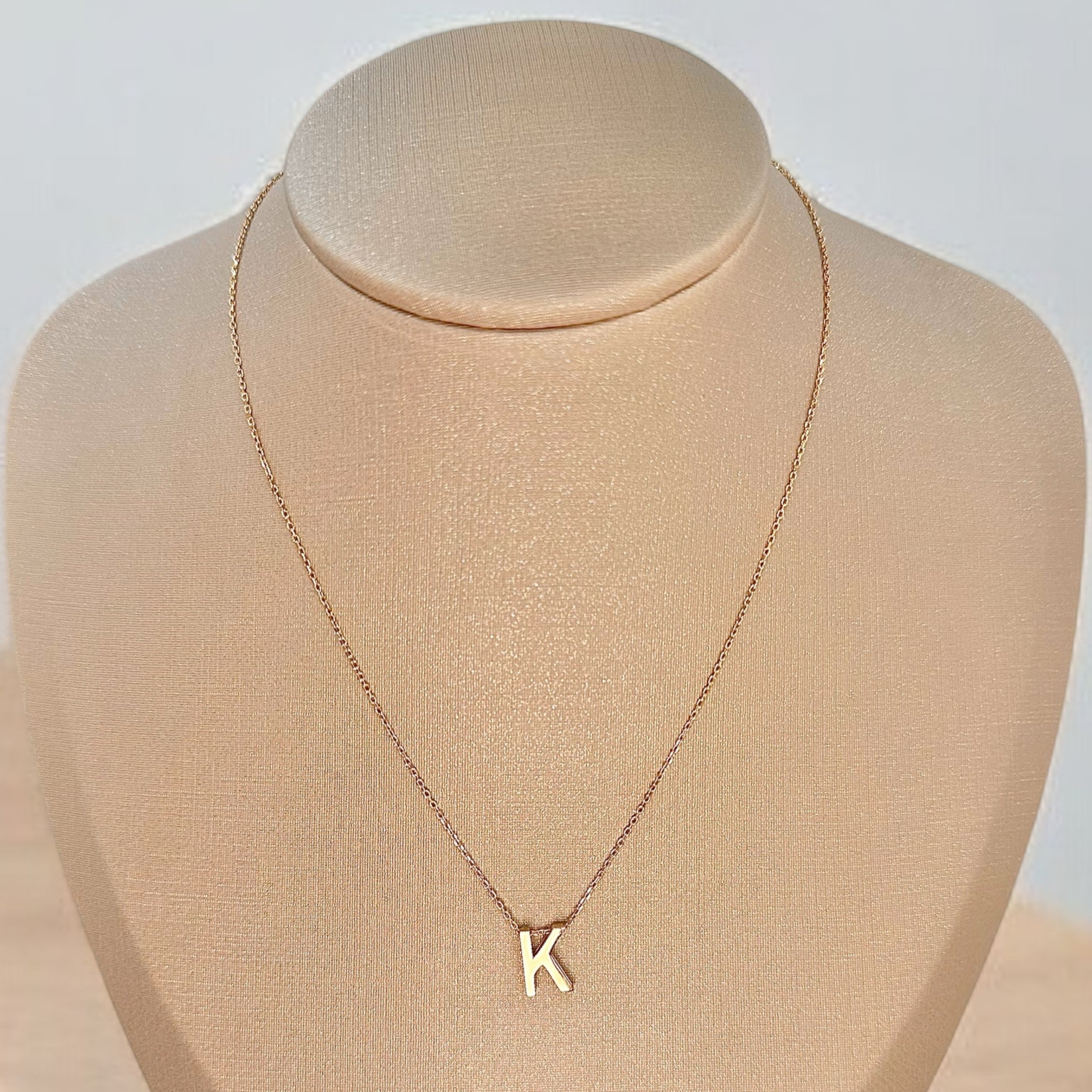 "K" NECKLACE
