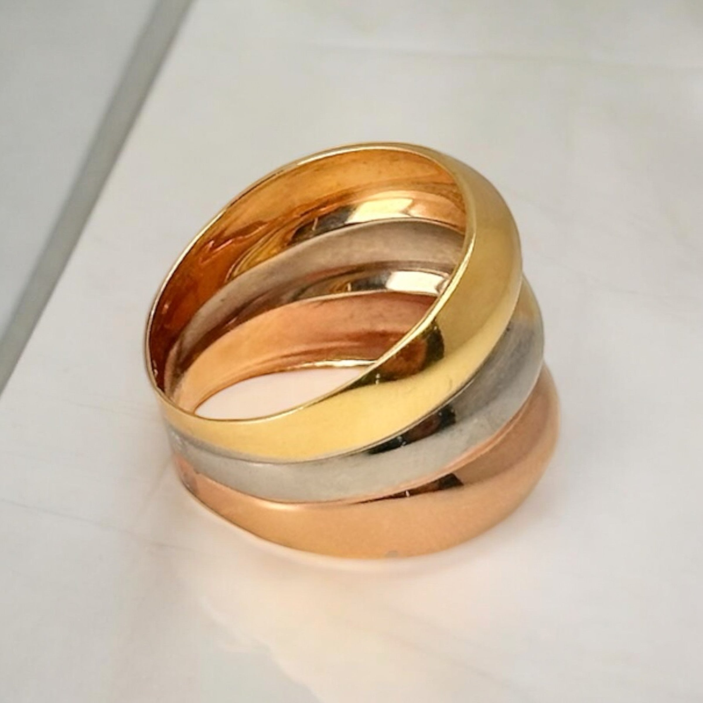 ANILLO DE TRES COLORES