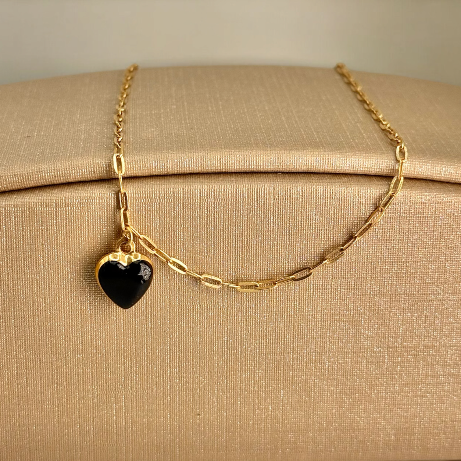 Black Heart Bracelet