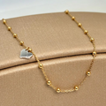 Heart Charm Anklet