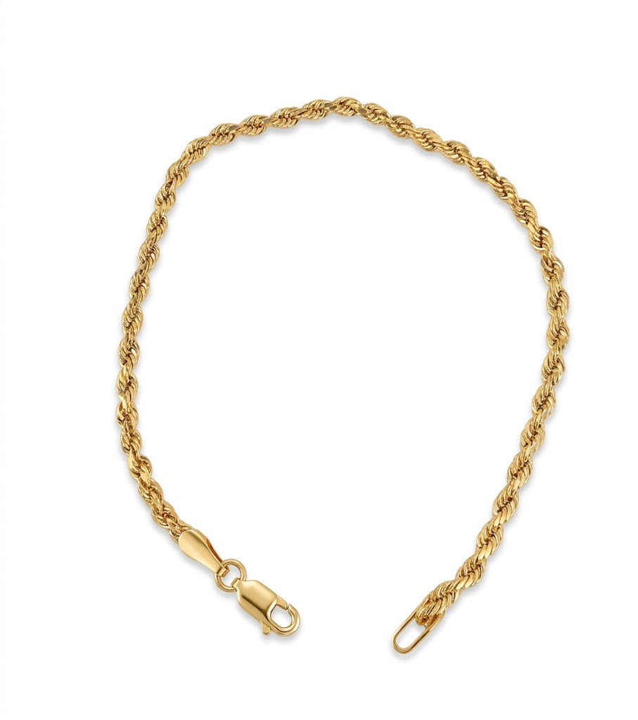 Pulsera tejido cordon