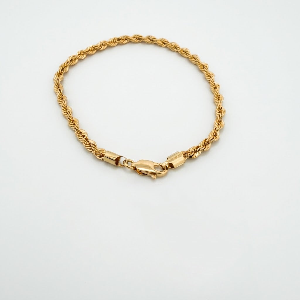 Brazalete de cordon 18k