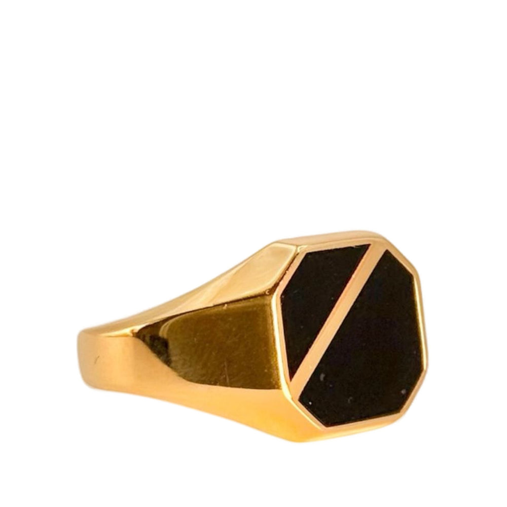 BLACK SQUARE RING 00232