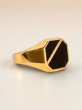 BLACK SQUARE RING 00232