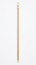 Pulsera tejido cubano 18k