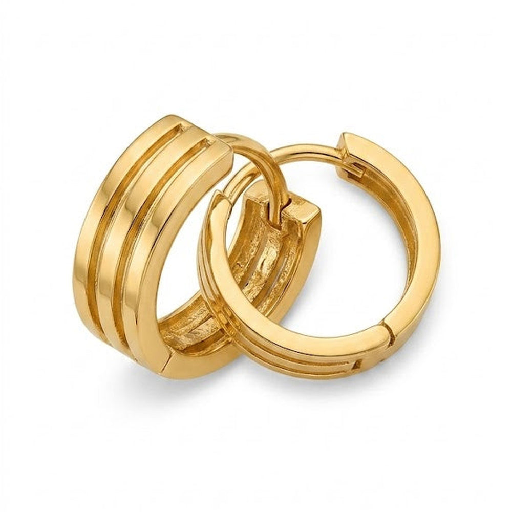 Textured Hoop Earrings