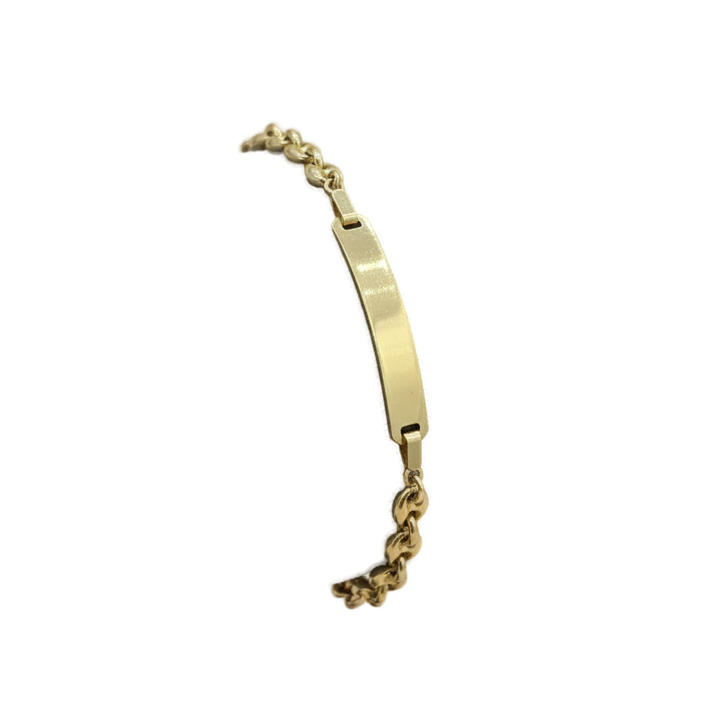 Gold children's bracelet