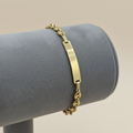 Pulsera infantil de oro 