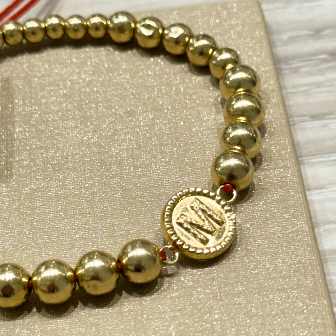 Gold Ball Bracelet