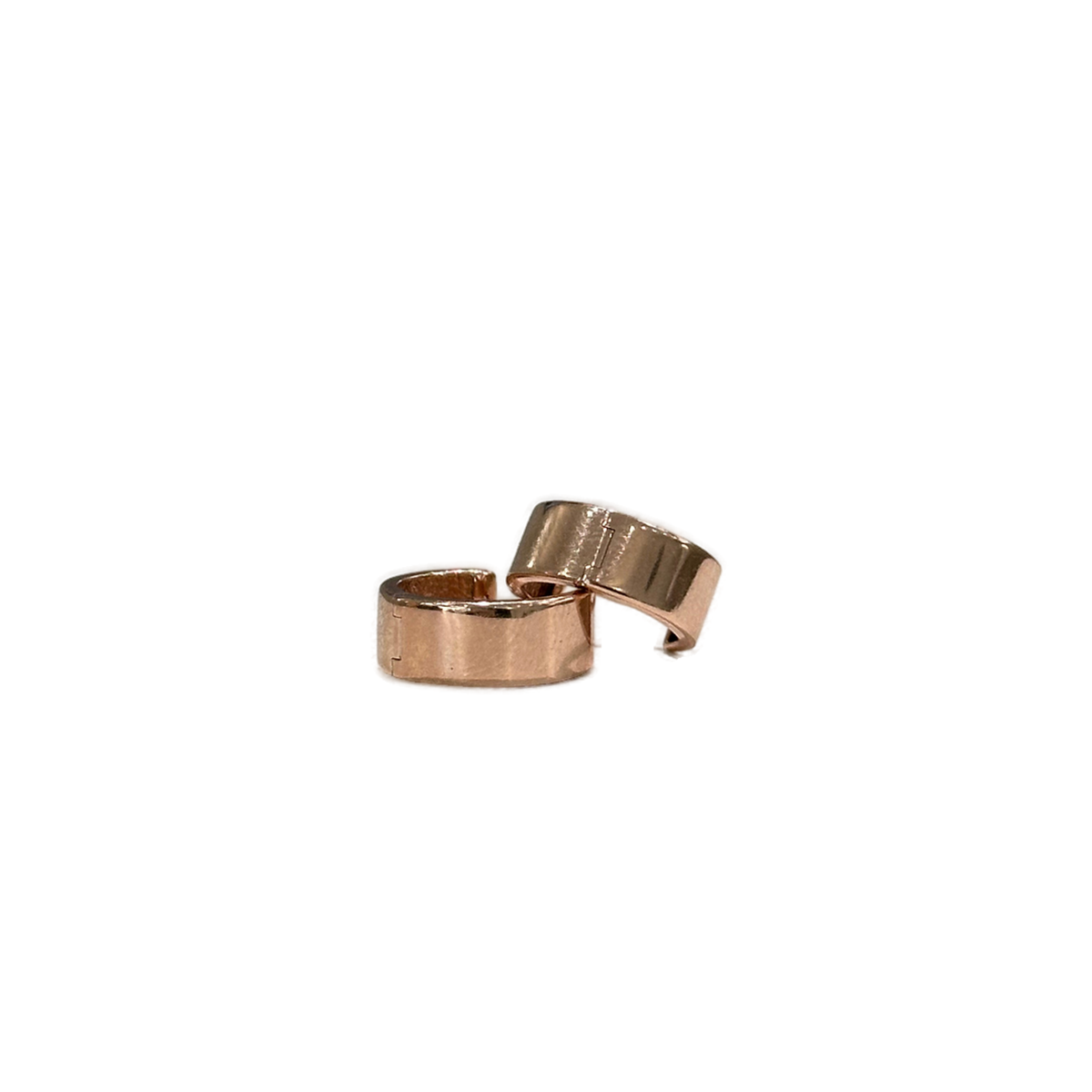 Pendientes de oro rosa