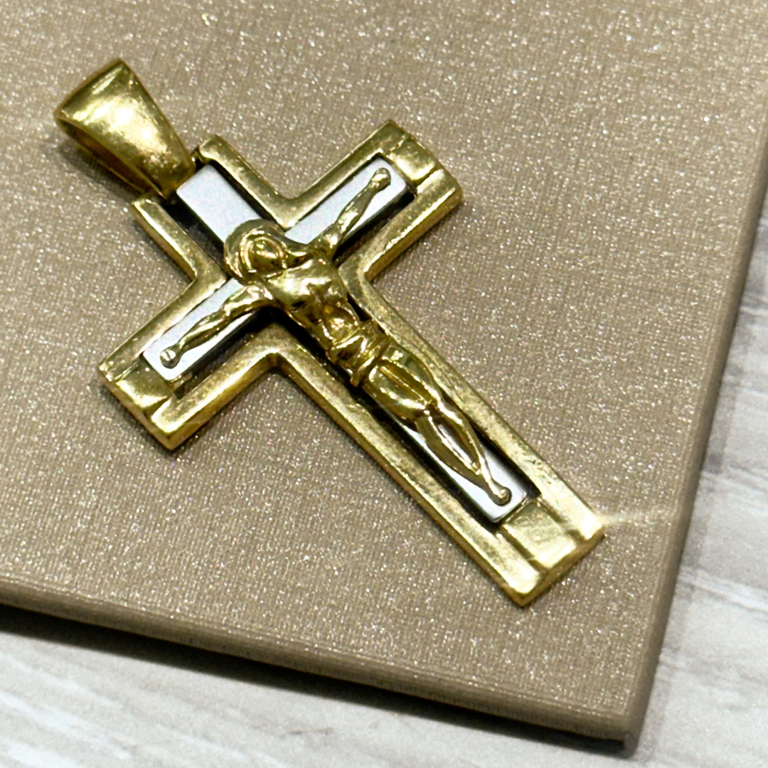 Gold Cross Pendant