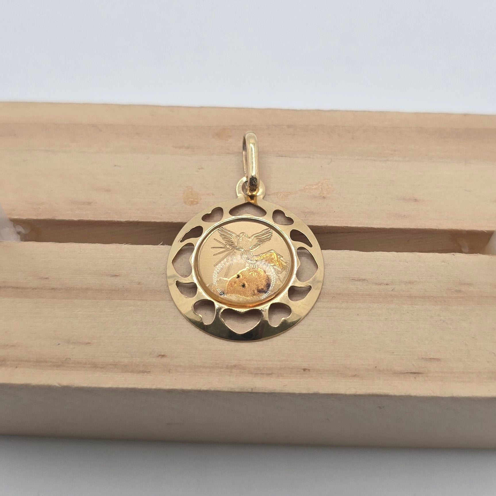 Gold Birth Child Pendant