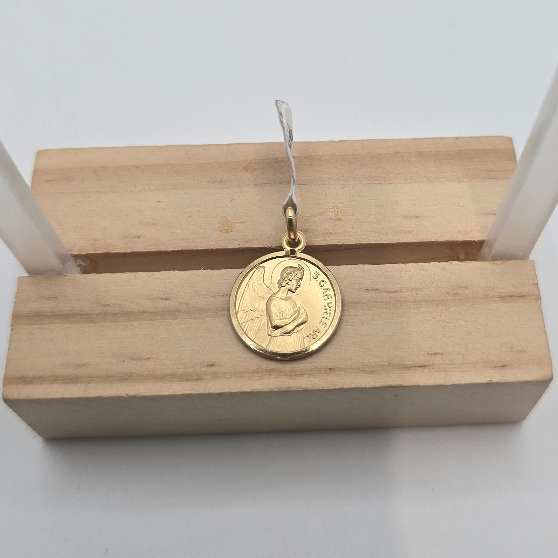 Gold Saint Gabriel Pendant