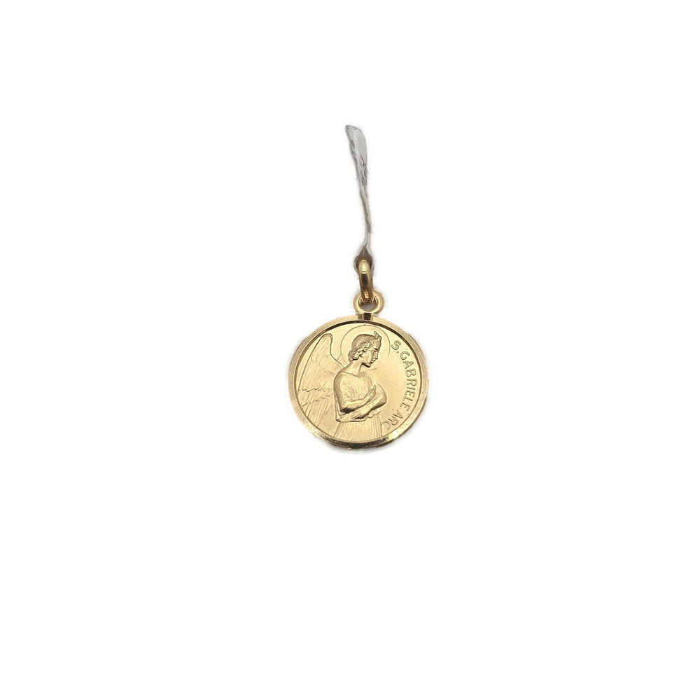 Gold Saint Gabriel Pendant